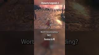 Dynasty Legends 2 Review - Worth Downloading? #shorts screenshot 2