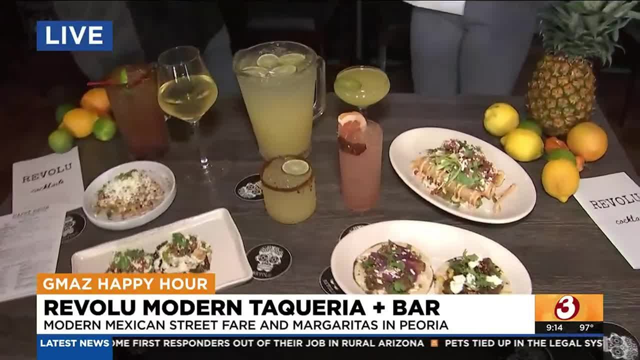 Happy Hour Spots Revolu Modern Taqueria + Bar in Peoria YouTube