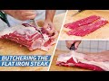 Meat Experts Butcher One of the Most Tender Steaks: the Flat Iron — Prime Time