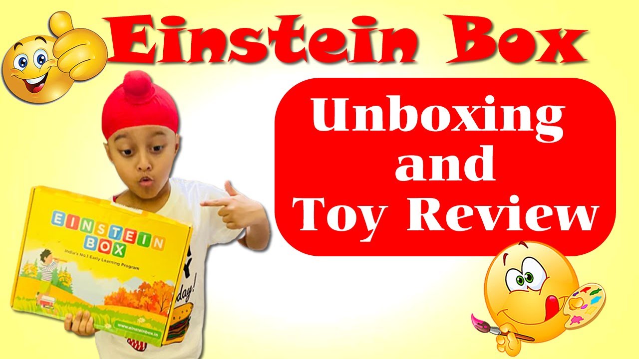 Einstein Box Fun Activities with Iknoor l Learning and Educational l Toy Review India l Puzzle