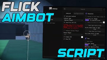 [💥BEST] Flick Script Gui Aimbot, Kill Aura, God Mode & MORE - Roblox 2025