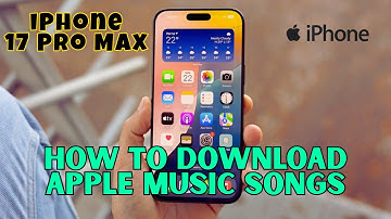 How To Download Apple Music Songs On iPhone 17 Pro Max #latest