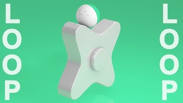 Balancing Ball Satisfying Loop | Cinema 4d