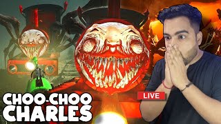CHOO CHOO CHARLES LIVE | Spider Train Horror Gameplay