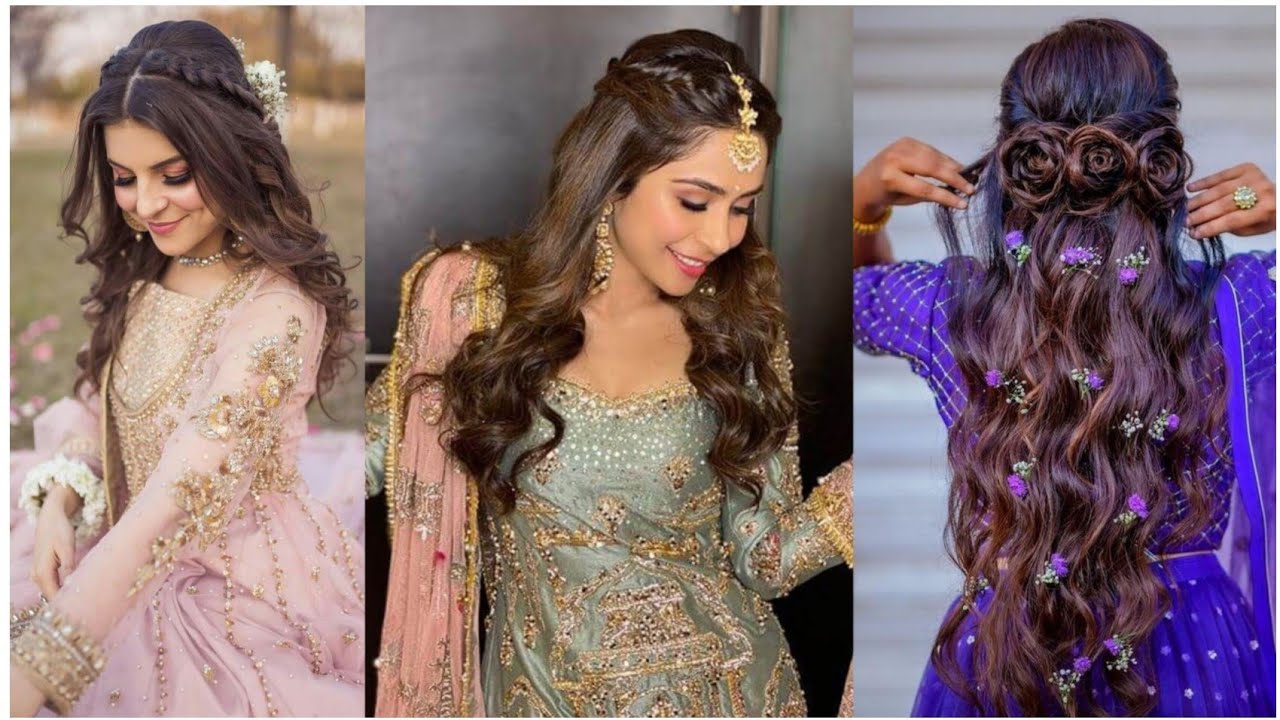 Brides Who Slayed Open Hairstyle On Their Wedding Day