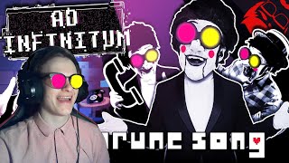 Реакция I AD INFINITUM (RU\\USA) | Deltarune - Spamton G. Spamton Song! Prod. by oo oxygen I