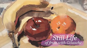 Simple Still Life with Gouache