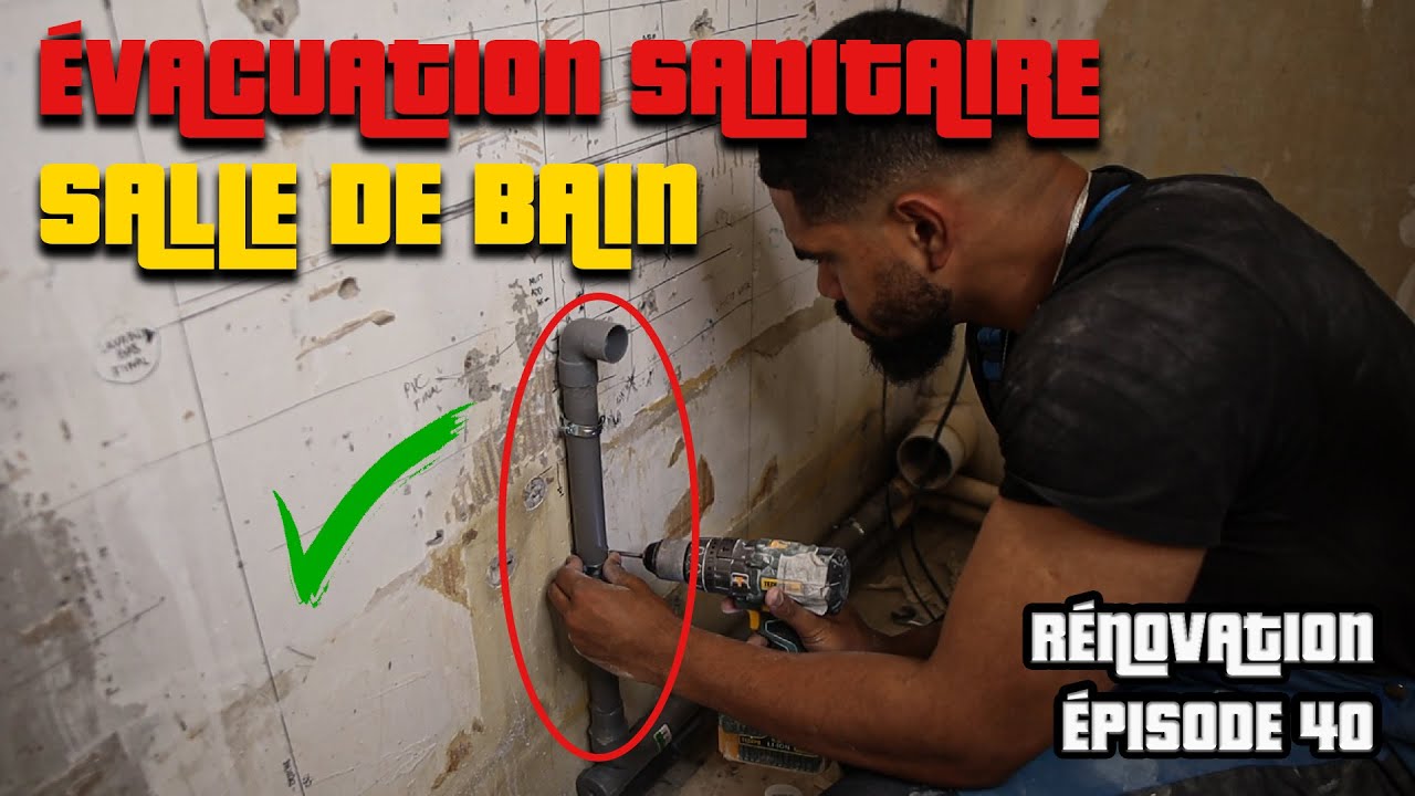 RÉALISER UNE ÉVACUATION SANITAIRE SALLE DE BAIN EN PVC POUR DOUCHE ET — free download