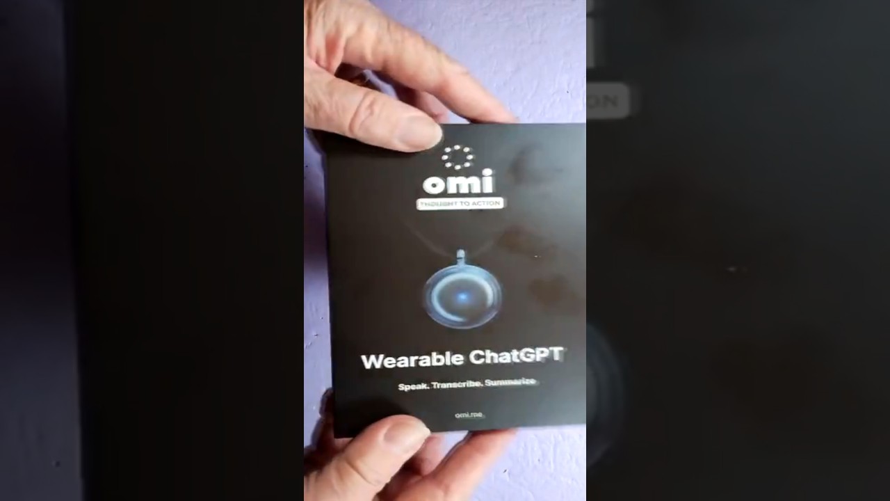 Omi AI Necklace Unboxing - ChatGPT on Your Neck! (What's Inside