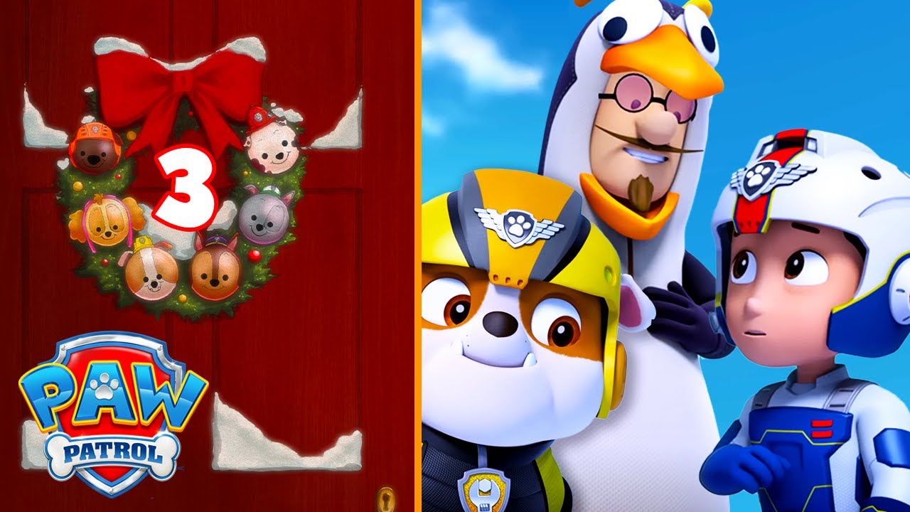 François – människopingvinen! 🐧 | PAW Patrol: 12 dagar till jul 🎁 | 3 dagar kvar! | På Svenska