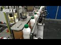 Automatic condiments filling capping and labeling machines