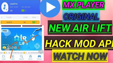 MX PLAYER AIR LIFT Game MOD APK..!Air lift game hack mod apk.!! Unlimited earning...!!by Tech Master