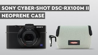 Sony DSC-RX100 II Ultra Light Neoprene Camera Case | MegaGear