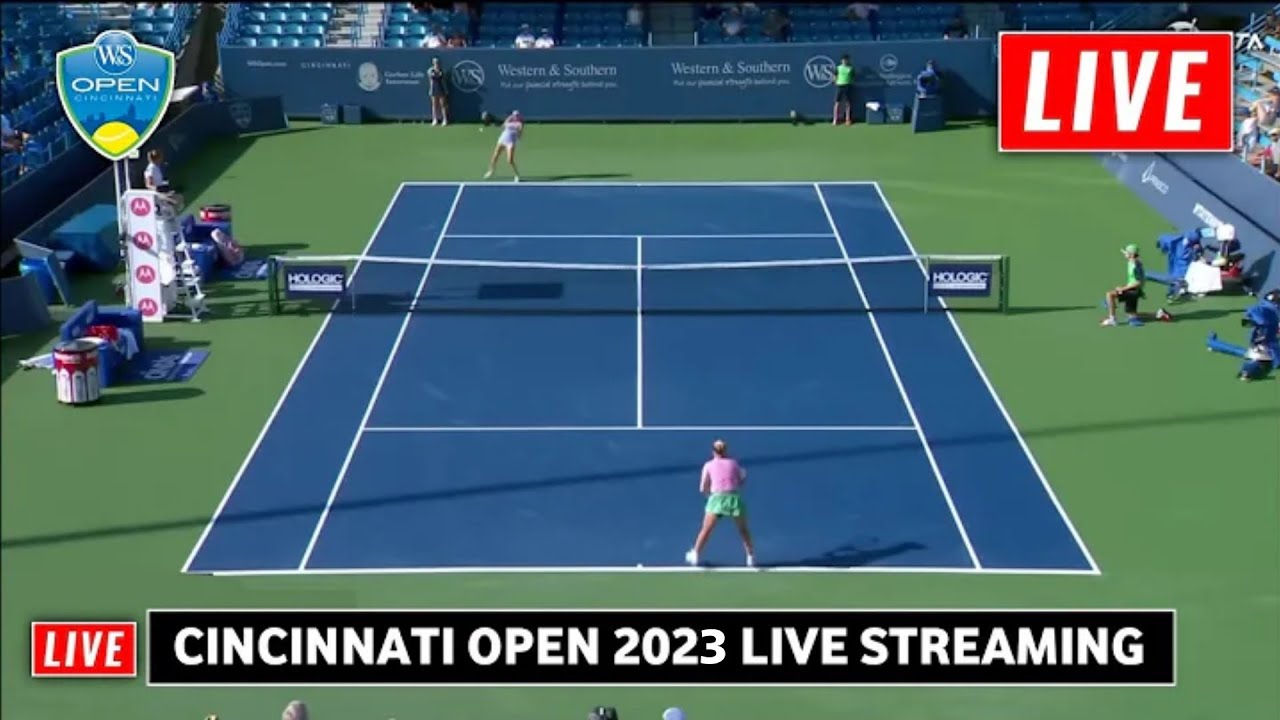 Cincinnati Open 2023 Live Streaming TV Channels WTA and ATP Cincinnati Open Live Tennis 2023