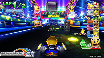 Mario Kart Arcade GP DX 1.18 (Arcade) Gameplay Walkthrough [Part 4] PAC-MAN Cup Longplay