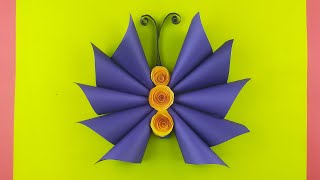 How To Make Beautiful Butterfly | Paper Butterfly tutorial | Butterfly Cutting | Butterfly Artwork