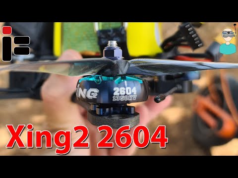 iFlight XING2 2604 1350KV/1650KV - Thrust Tests & Flight Footage