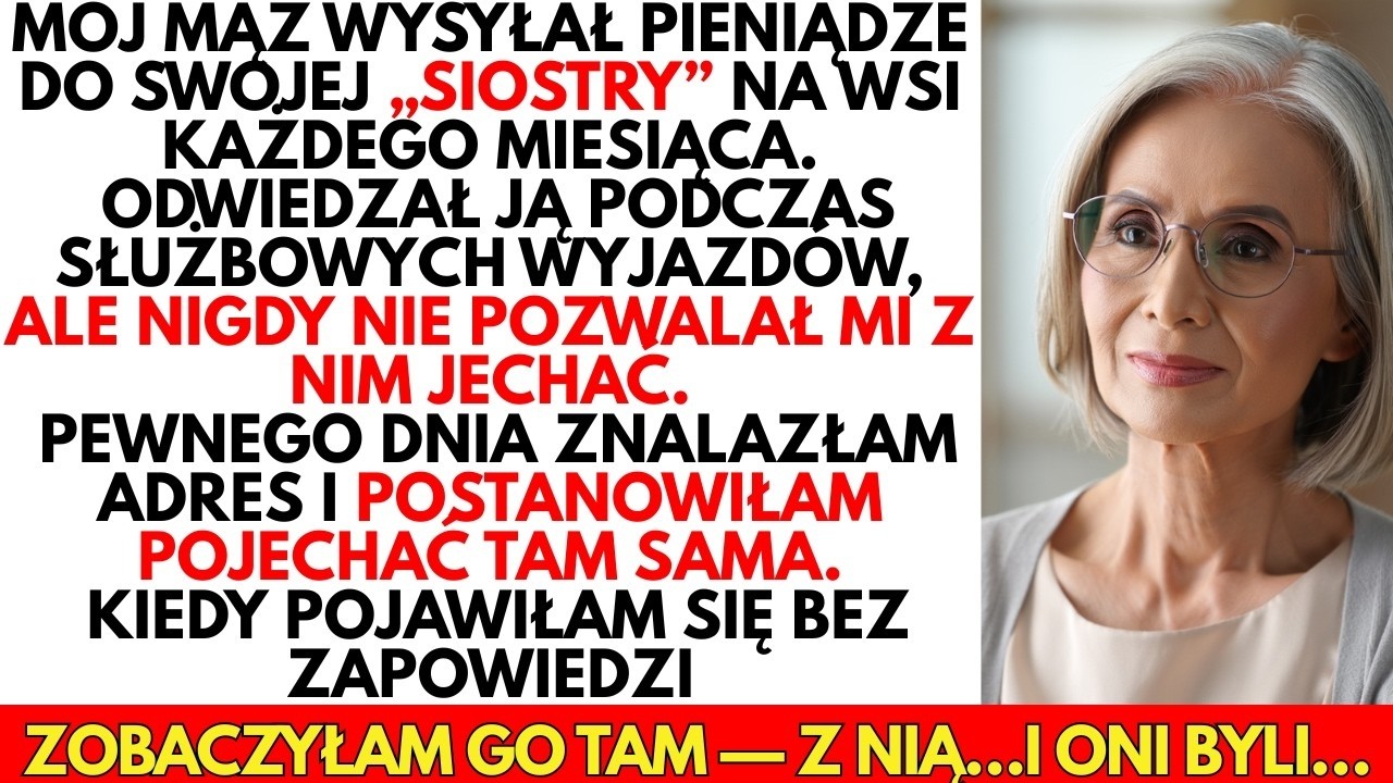 Mój MĄŻ co miesiąc wysyłał pieniądze swojej „SIOSTRZE”,aż poznałam ją i zobaczyłam,kim naprawdę