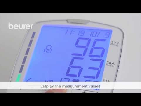 Quick start video for the BM 47 blood pressure monitor from Beurer