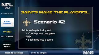 New Orleans Saints Playoff Picture And Playoff Scenarios - How The Saints Can Make The Playoffs