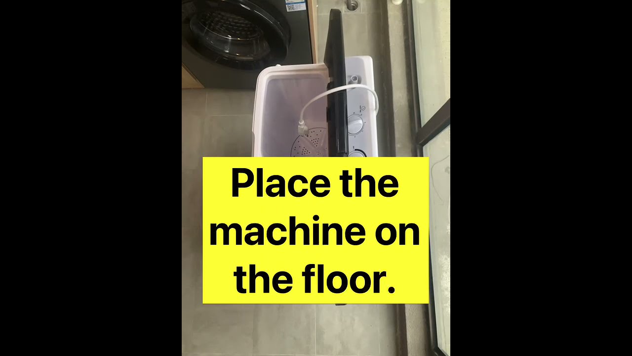 HOW TO INSTALL YOUR BANGSON PORTABLE WASHING MACHINE