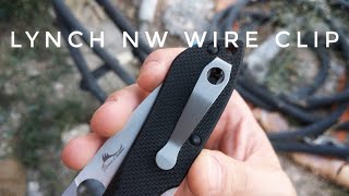 Lynch NW Wire Deep Carry Clip Review / Spyderco Siren 2 Week Update