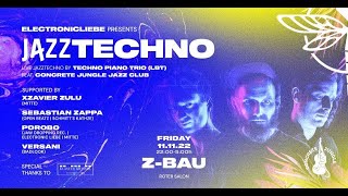 Electronic Liebe and Concrete Jungle Jazz Club present: LBT Techno Piano Trio