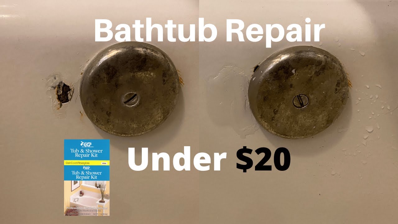 Bathtub Repair DIY 6 Fast & Easy Steps YouTube