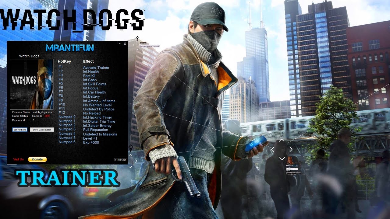 Watch Dogs: Legion Trainer - FLiNG Trainer - PC Game Cheats and Mods