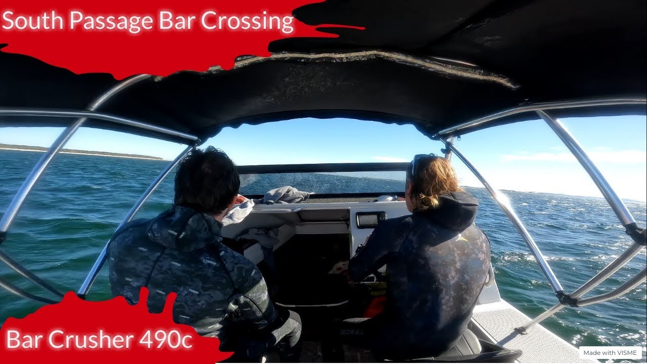 South Passage Bar Crossing Bar Crusher 490c YouTube