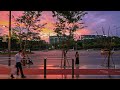 [4K HDR] Fall Into The Purple Sunset Seoul Korea