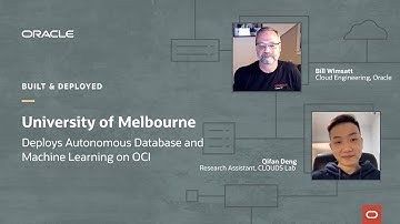 University of Melbourne Deploys Autonomous Database and Machine Learning on OCI