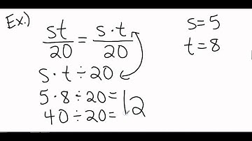 Pre Algebra 1 2 Variables and Expressions