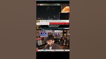 Its Raining Missiles #hasanabi #hasanpiker #gaza #ludwig #qt #elonmusk #vivian #labubu