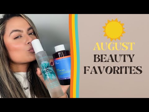 August Beauty Favorites