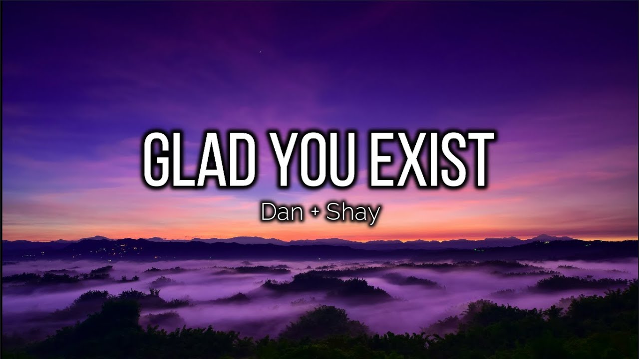 Glad You Exist - Dan + Shay Acoustic LYRICS