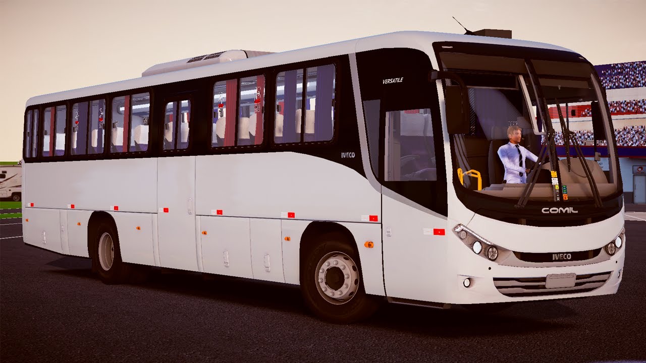 OS MELHORES MODS RODOVIARIOS DO PROTON BUS - COMIL VERSATILE GOLD IVECO ...