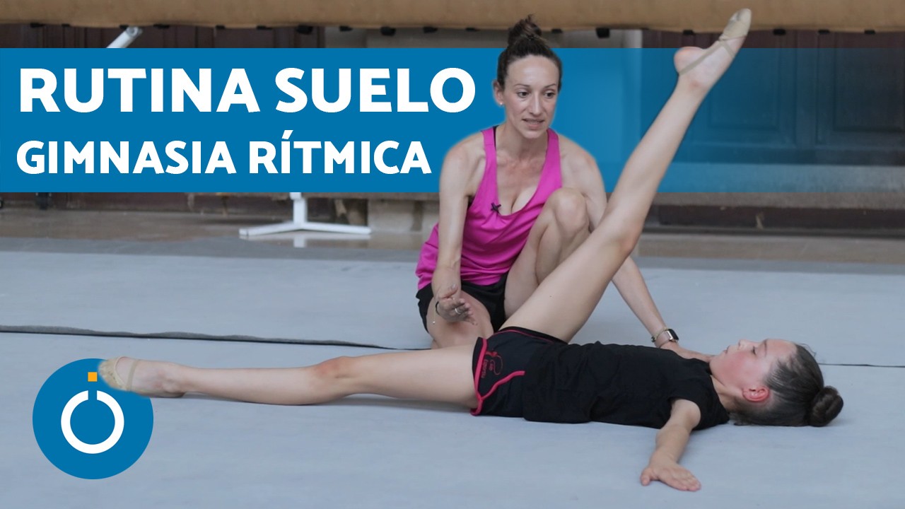 Movimientos de GIMNASIA RÍTMICA en el SUELO para PRINCIPIANTES ⬇️ Ejercicios Suelo Gimnasia Rítmica