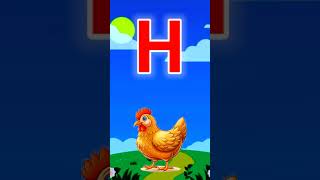 G to K ABC Song for Kids 🎨 | Learn Alphabet Fast! #shorts