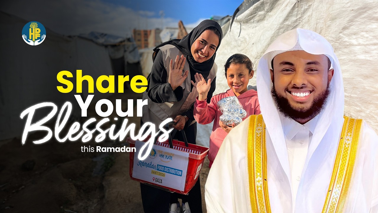 Share Blessings in This Blessed Month