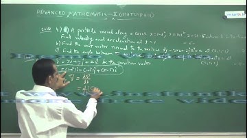 VTU advanced mathematics II Full Course Buy@8088 700 800: | MATDIP401