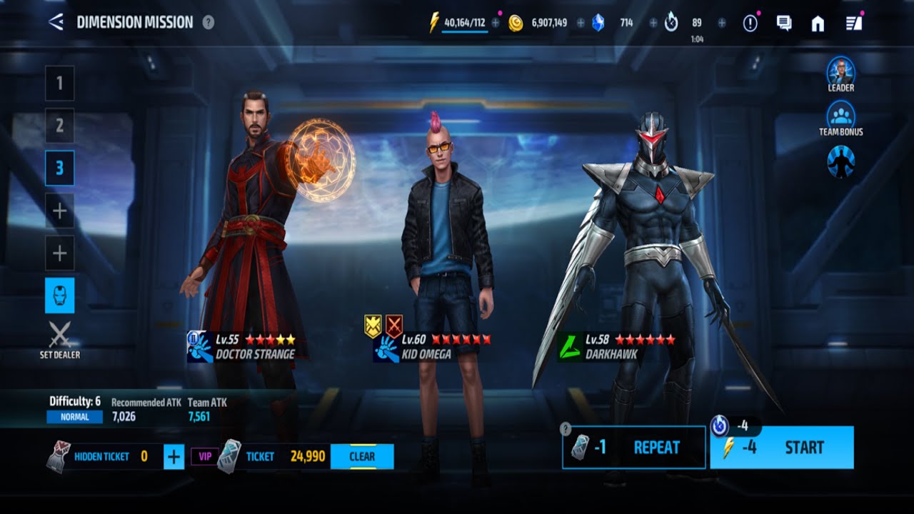 Doctor Strange Kid omega Darkhawk - Marvel Future Fight