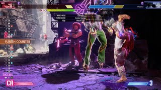 Cool Ryu Side switch Combo into Ultra!