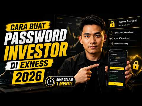 Cara Membuat Password Investor Exness 2026 | Tutorial Lengkap & Cepat