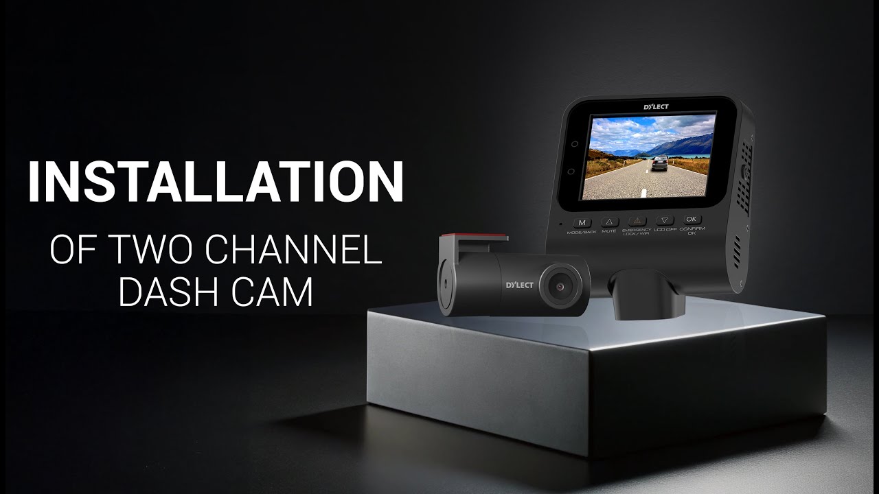 How To Install Dash Cam | Dylect Sense 4K Max 2 Channel Dash Cam