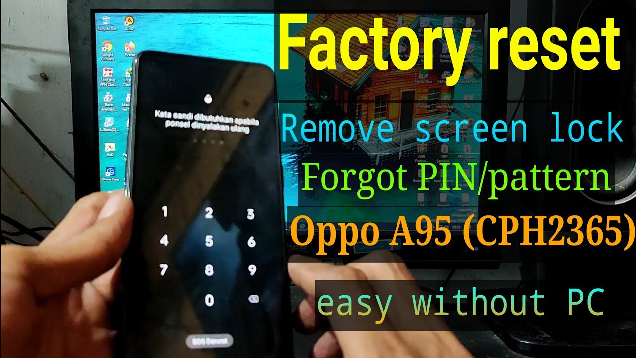 Factory Reset Oppo A95 (CPH2365) || Oppo A95 reset
