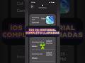 iOS 26: historial completo de llamadas por contacto