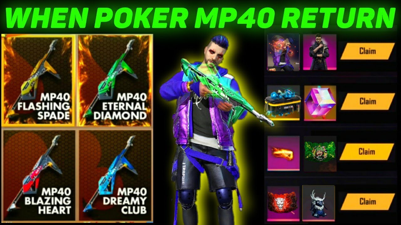 Poker Mp40 Return New Event Free Fire Rasmic Raaz Youtube