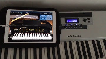 Test dynamic/velocity iVory Piano Korg Module 170628 by Stefan Gisler
