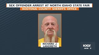 Sex offender arrested in Kootenai County working at North Idaho State Fair